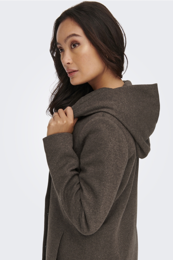 ONLSEDONA LIGHT COAT OTW NOOS 15142911 Hot Fudge/MELANGE